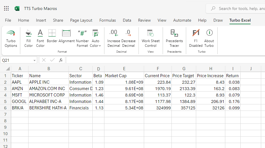 Number and Decimal Formatting