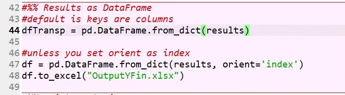 Python in Finance 5