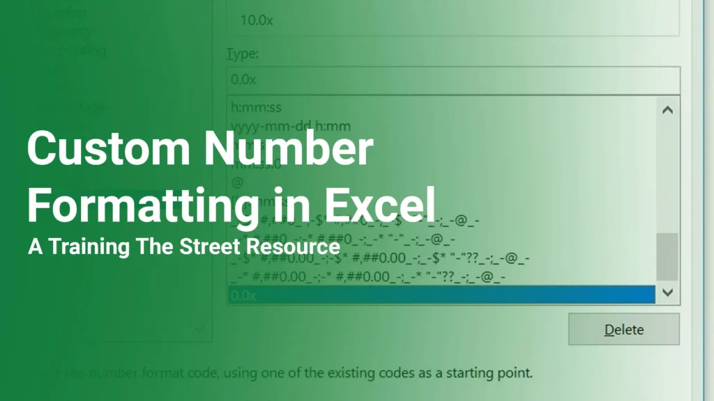 Custom Number Formatting in Excel