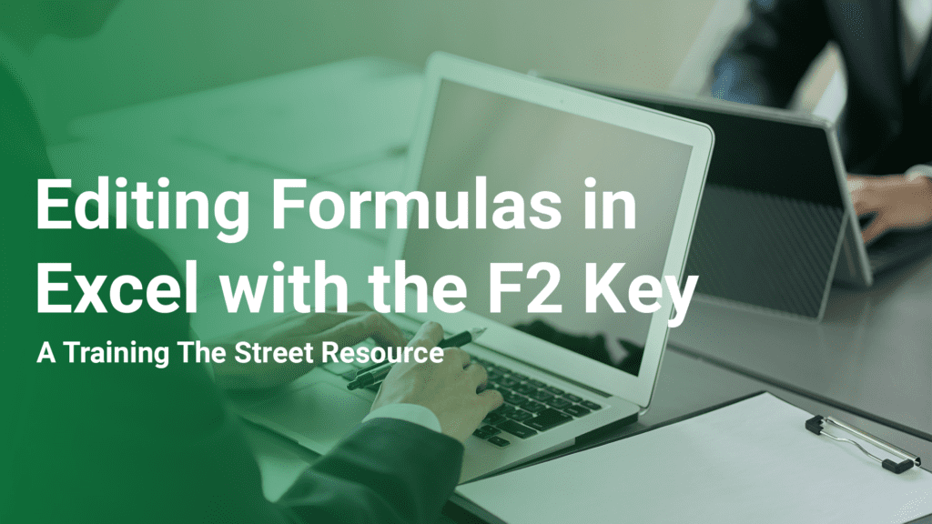 Editing Excel Formulas