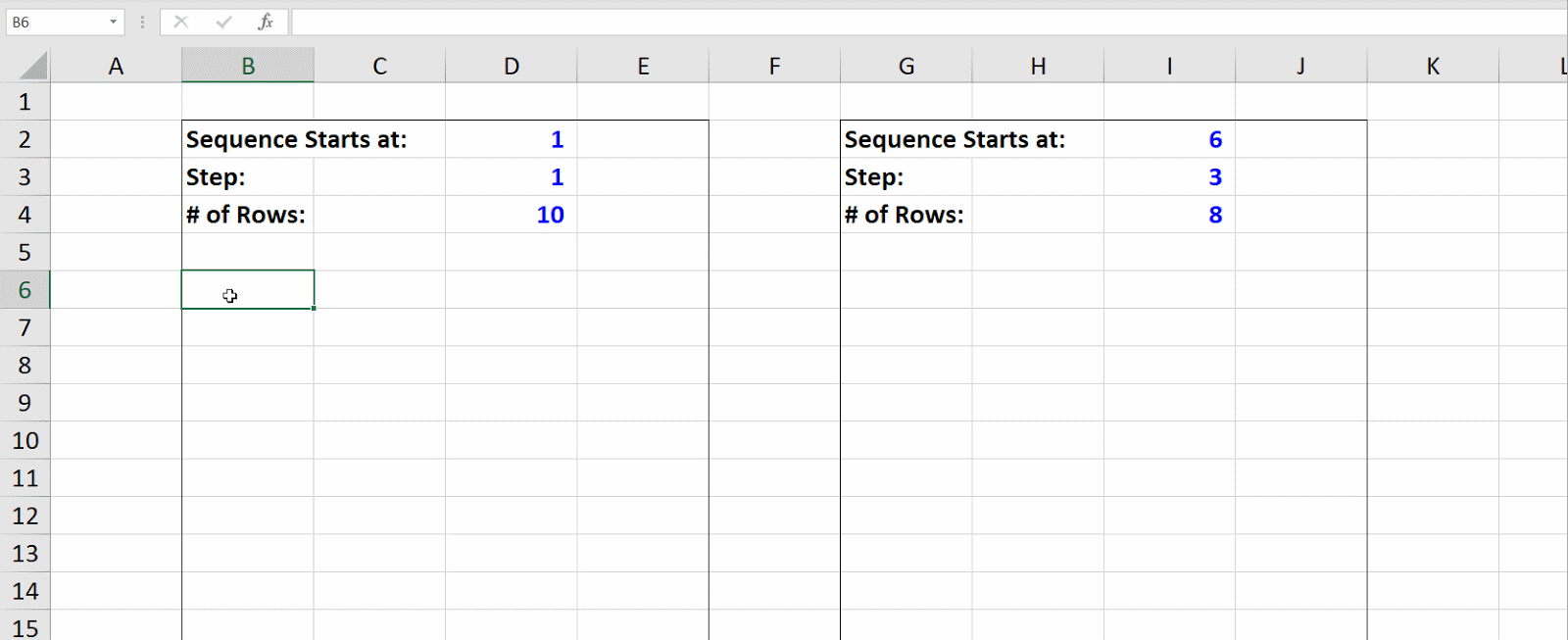 Equals Sequence
