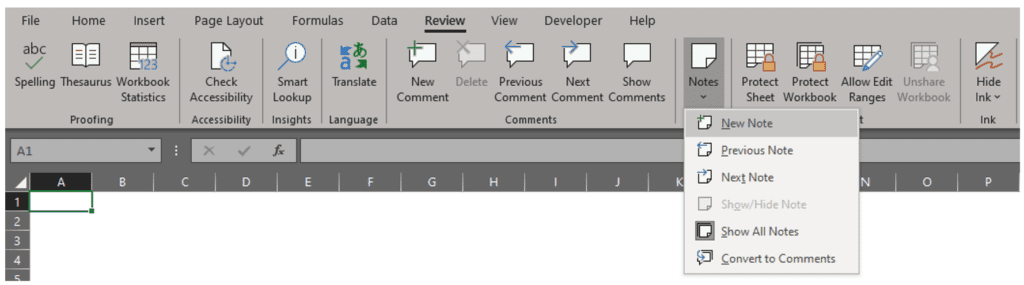 Threaded Comments In Excel Training The Street Financial Training